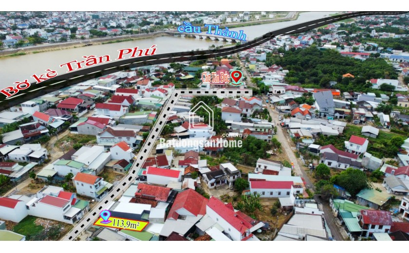 Đất TĐC Bầu Gáo – TT Diên Khánh – 113,9m² – Đường 8m – Chỉ 1,75 Tỷ